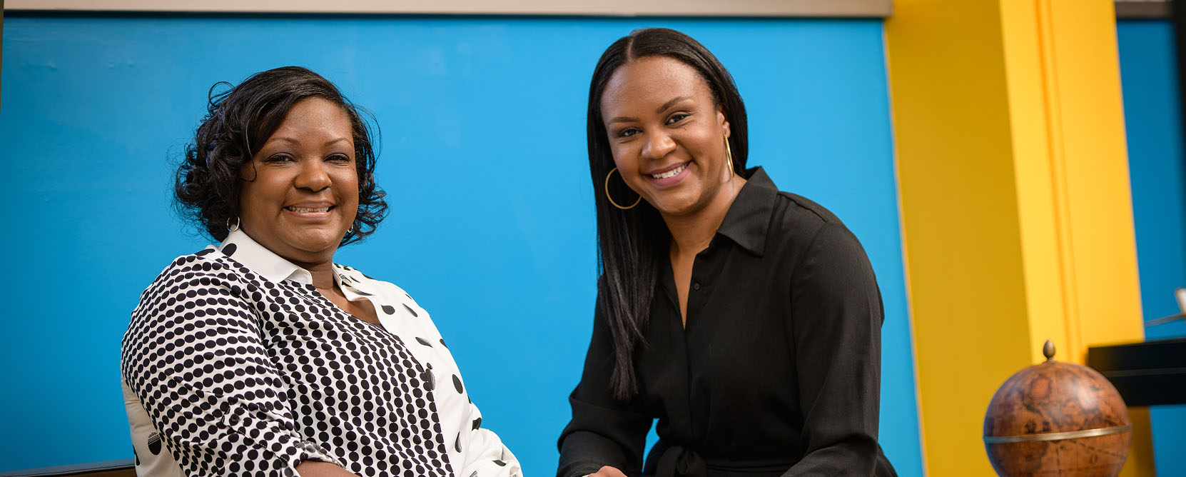 Teresa Hodge and Laurin Leonard, co-founders of Mission: Launch